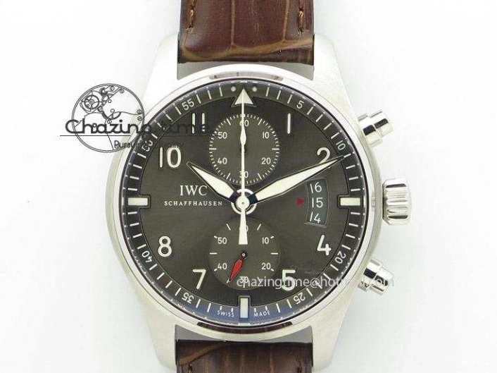 MIROTIME 0305 Pilot Chrono 377721 “Le Petit Prince” SS ZF 1:1 Best Edition on Brown Leather Strap A Snug 7180